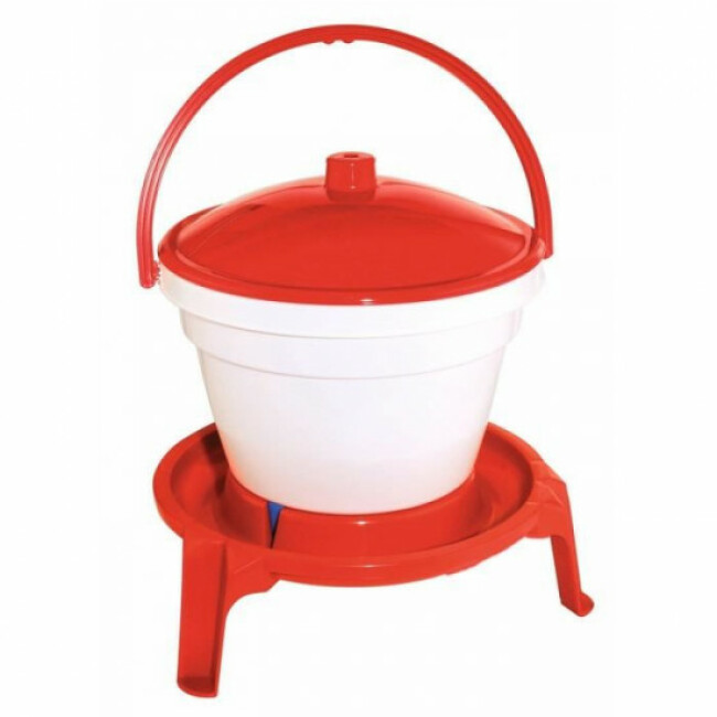 Seau abreuvoir pour volailles avec pieds et anse 12 litres Kerbl