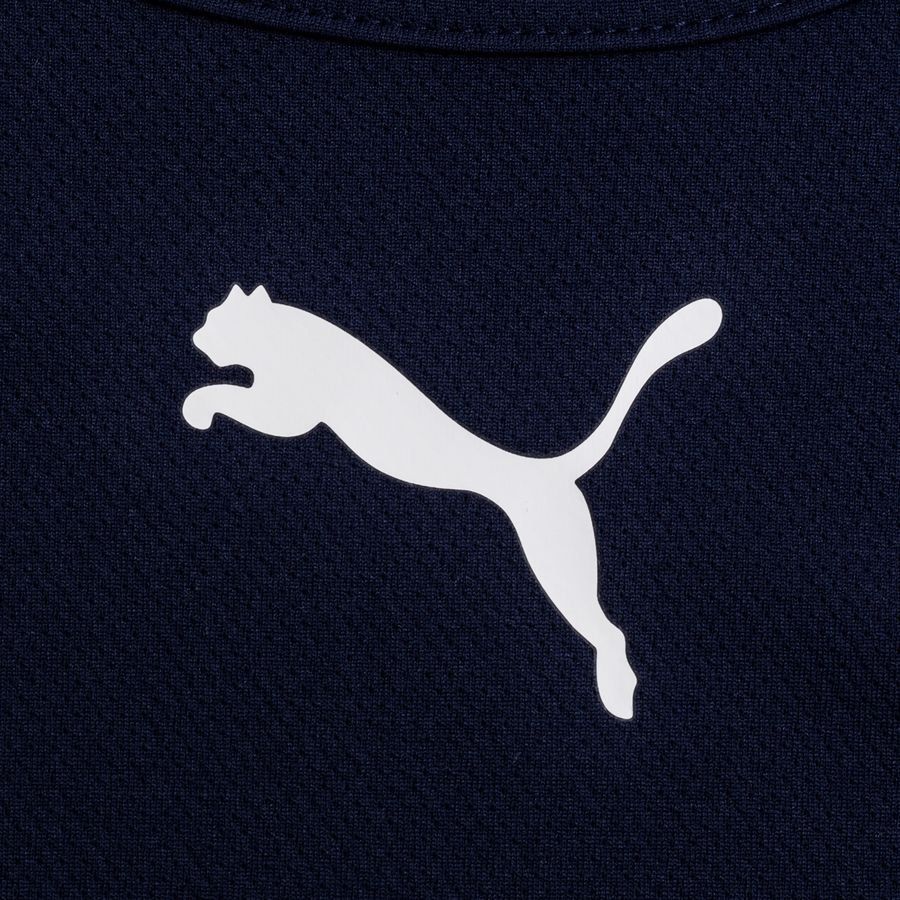 PUMA Maillot teamRISE - Bleu Marine/Noir/Blanc