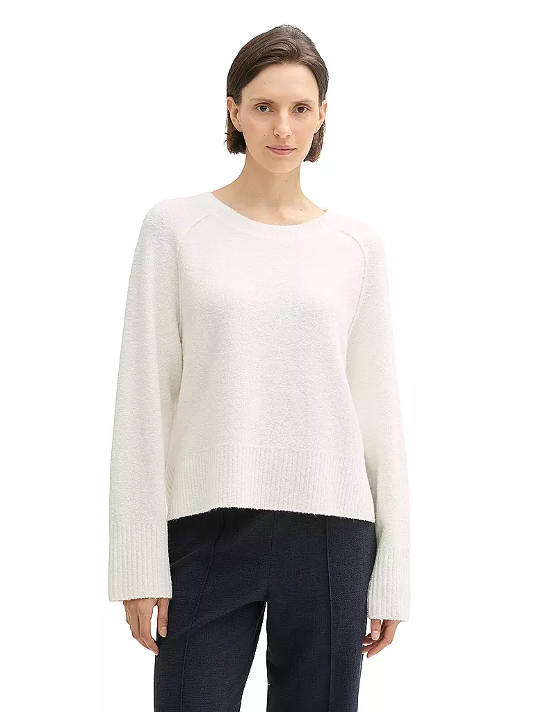 TOM TAILOR Pullover weiss