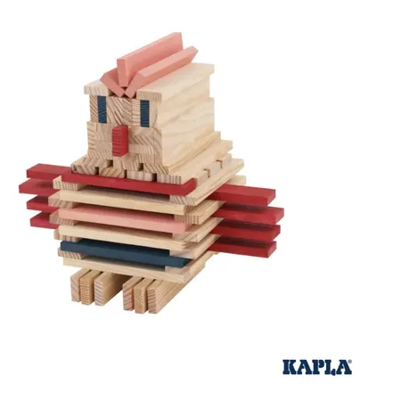 KAPLA® 120er BOX rosé / rot