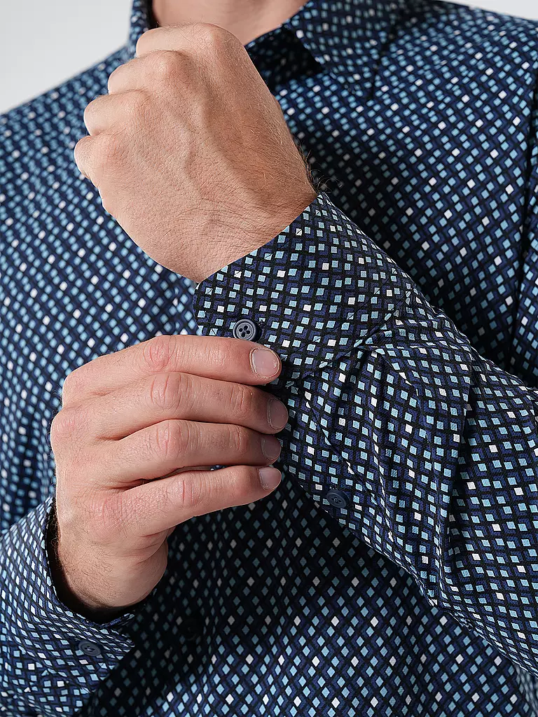 BOSS Hemd Slim Fit dunkelblau