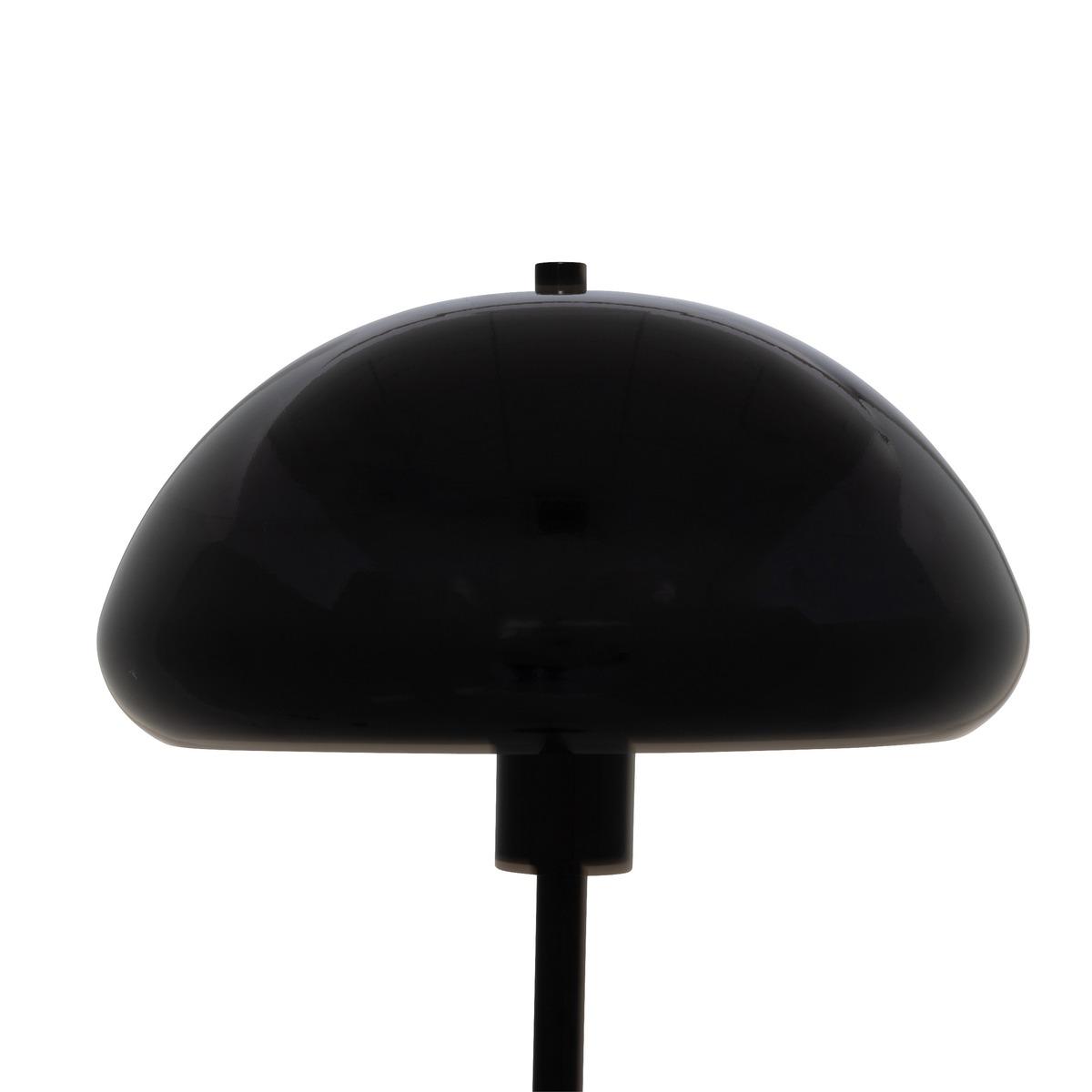 LAMPADAIRE DROIT SAVIO NOIR H.140 CM