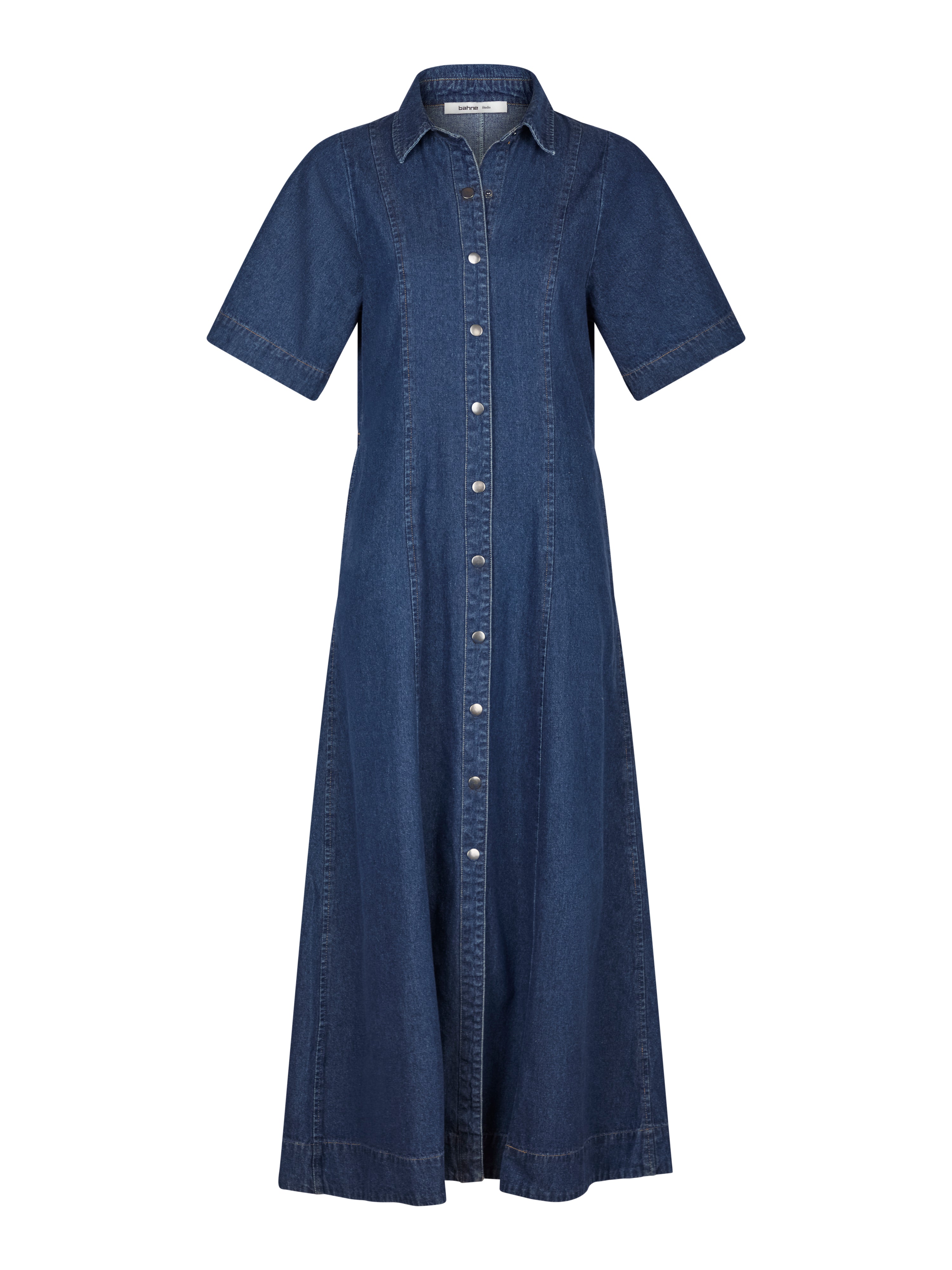 Bahne Studio  Drew denimkjole - mørkeblå
