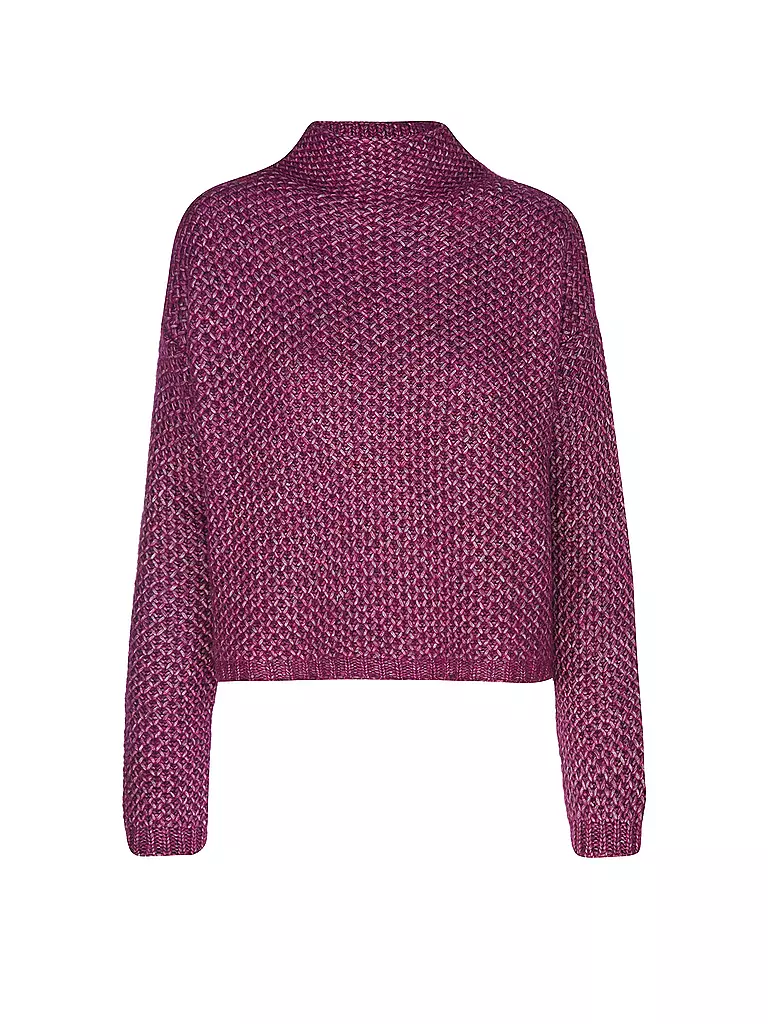 HUGO Rollkragenpullover SAFINEYNNY  beere