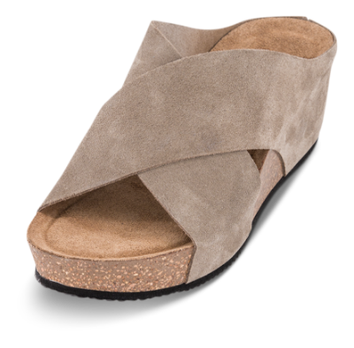 B&CO Damesandal Grå 4414101780