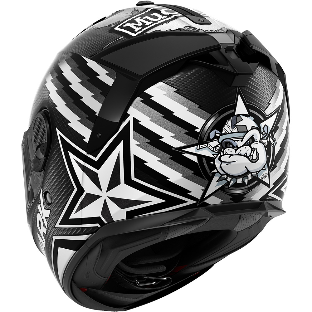 Shark - Casque Spartan GT Carbon Replica Scott Redding Signature Carbone / Blanc / Noir / Gris