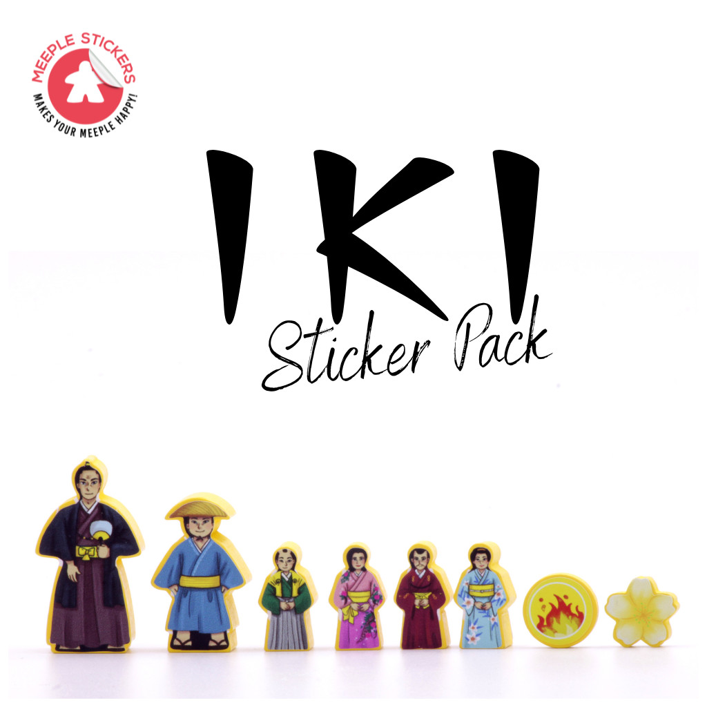 Iki - Set d'autocollants