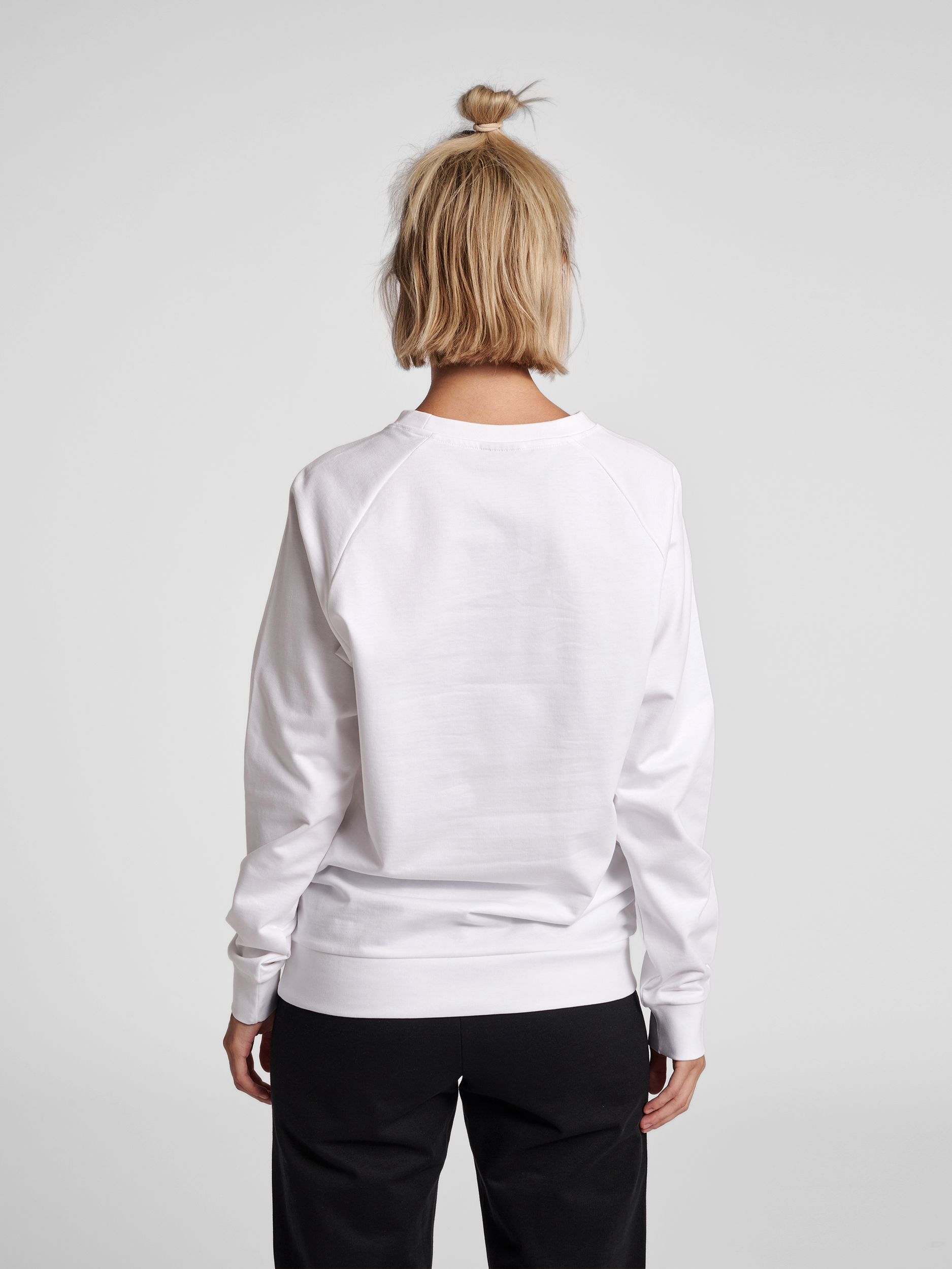 HUMMEL GO COTTON LOGO SWEATSHIRT WOMAN