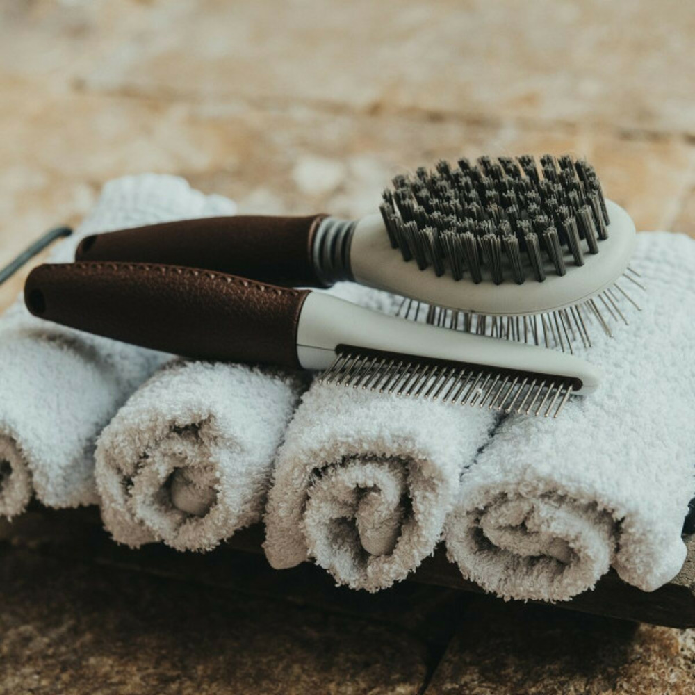 Brosse démêlante 2 en 1