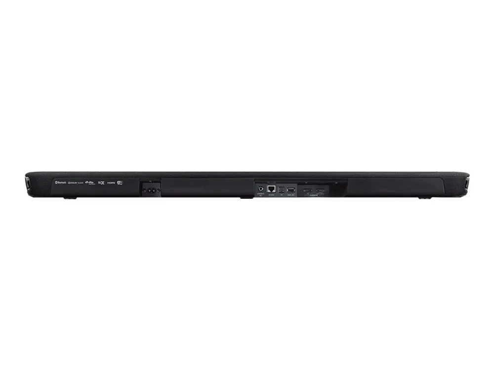 Yamaha YAS-109 - Soundbar - trådløs - Ethernet, Fast Ethernet, Wi-Fi, Bluetooth - trevejs - sort