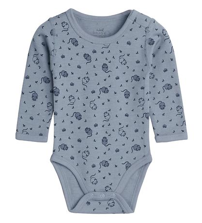 Hust and Claire Body l/æ - Bo - Uld - Blåe Wind