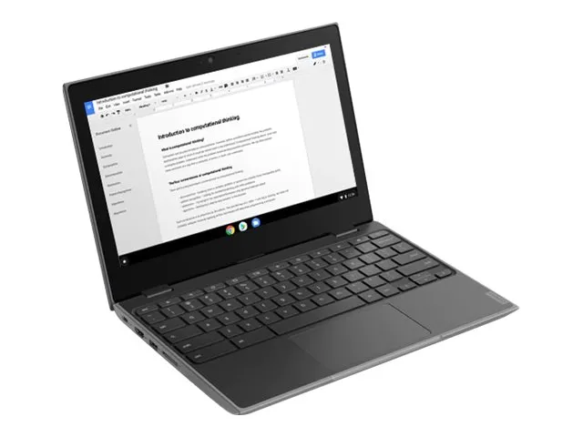 Lenovo 100e Chromebook (2nd Gen) 81MA - Intel Celeron - N4020 / op til 2.8 GHz - Chrome OS - UHD Graphics 600 - 4 GB RAM - 32 GB eMMC - 11.6