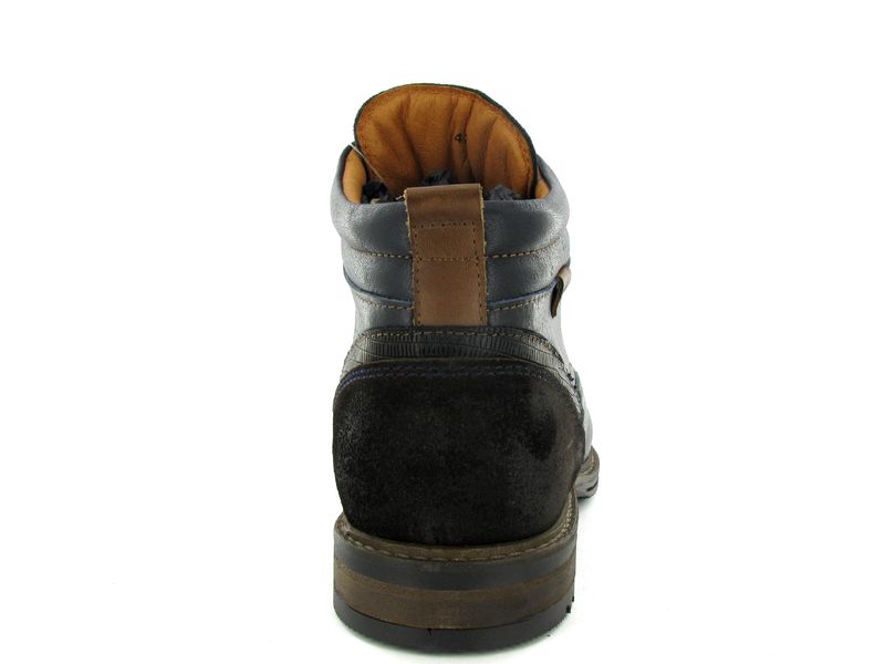 Australian Footwear Conley leather Blue-Tan