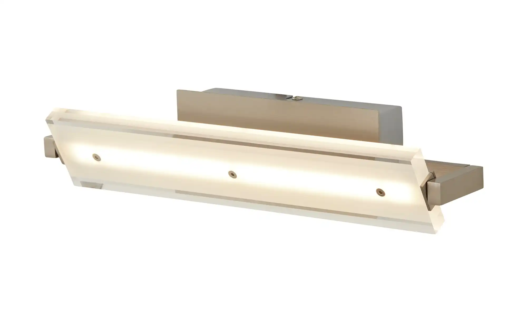 Fischer-Honsel LED-Wandleuchte, Nickel matt mit Dimmer