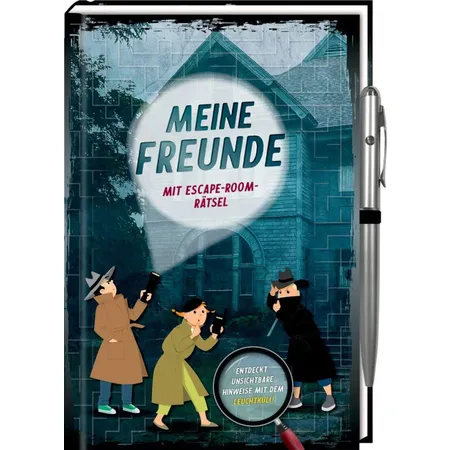 Coppenrath Verlag Freundebuch: Meine Freunde - Mit Escape-Room-Rätsel