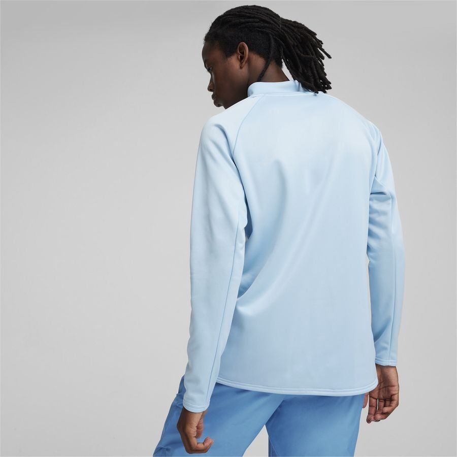 Manchester City Sweat Avant-Match - Silber/Bleu Manches Longues