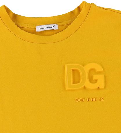 Dolce & Gabbana T-Shirt - DG Skate - Gelb