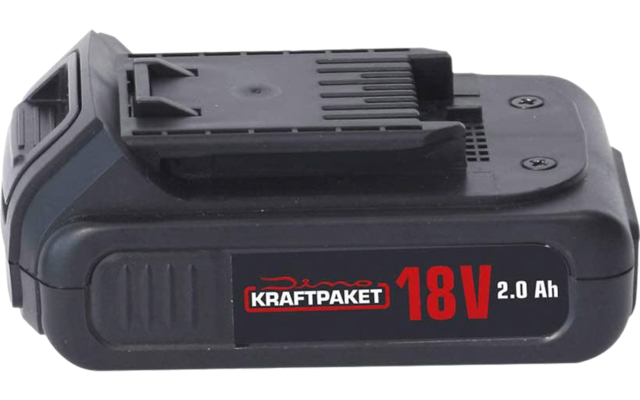 Dino Kraftpaket Zubehör-Akku für Schlagschrauber 18 V 2 Ah