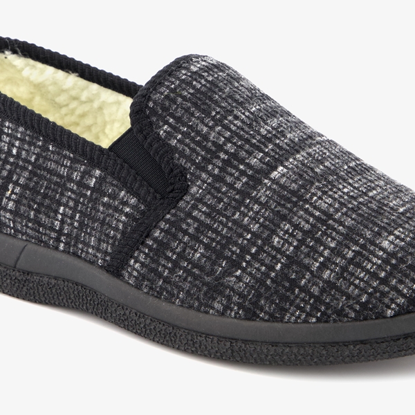 Thu!s gevoerde heren pantoffels grijs