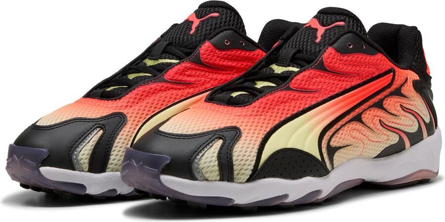 Puma Rode Inhale Sneakers Herfst Winter Stijl