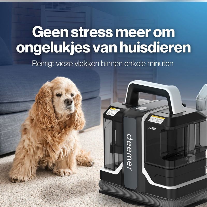 Deemer - Tapijtreiniger - Vlekkenreiniger - Machine - 750W