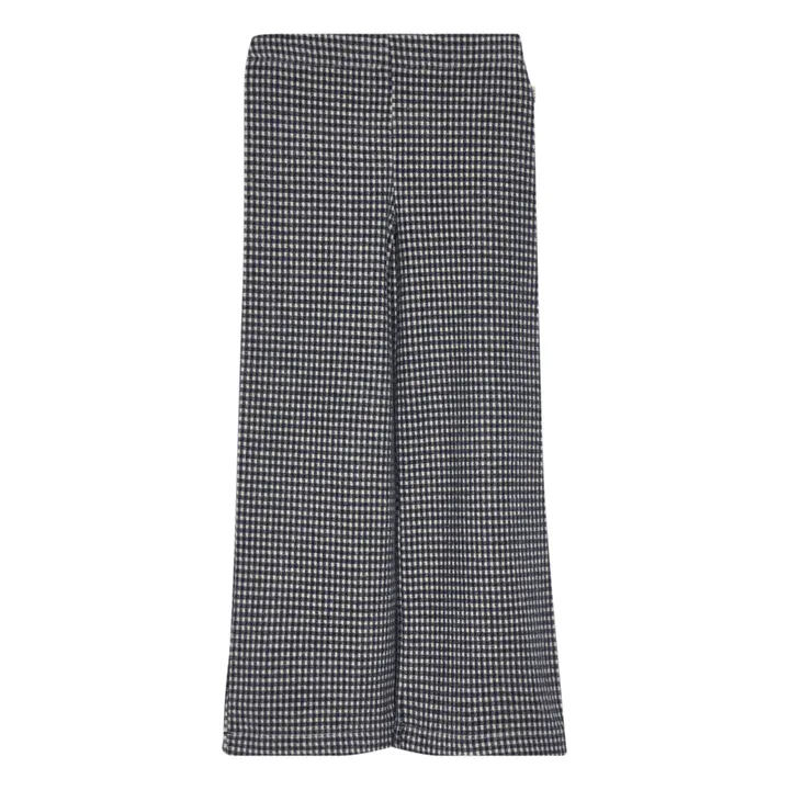 Bellerose Pantalon Fiona Vichy Flare | Bleu marine