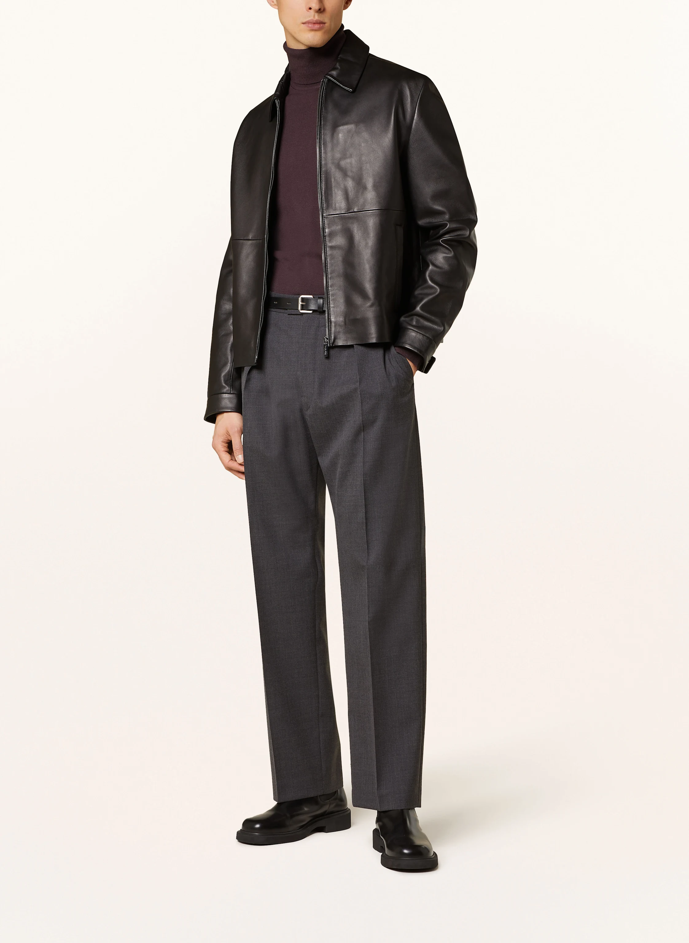 REISS Rollkragenpullover CAINE aus Merinowolle
