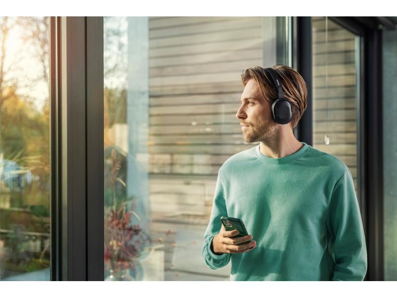 Philips Over-Ear-Kopfhörer TAH6506BK/00 Schwarz Kabellose Kopfhörer / Jeden Moment. Jeden Tag.