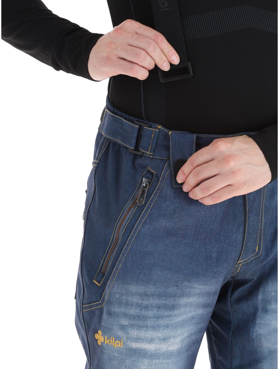 Jeanso-m softshell skibroek heren  grote maten