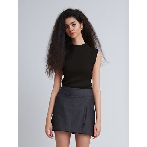 Bruuns Bazaar Rivers Aditi Knit Top, Black, XL