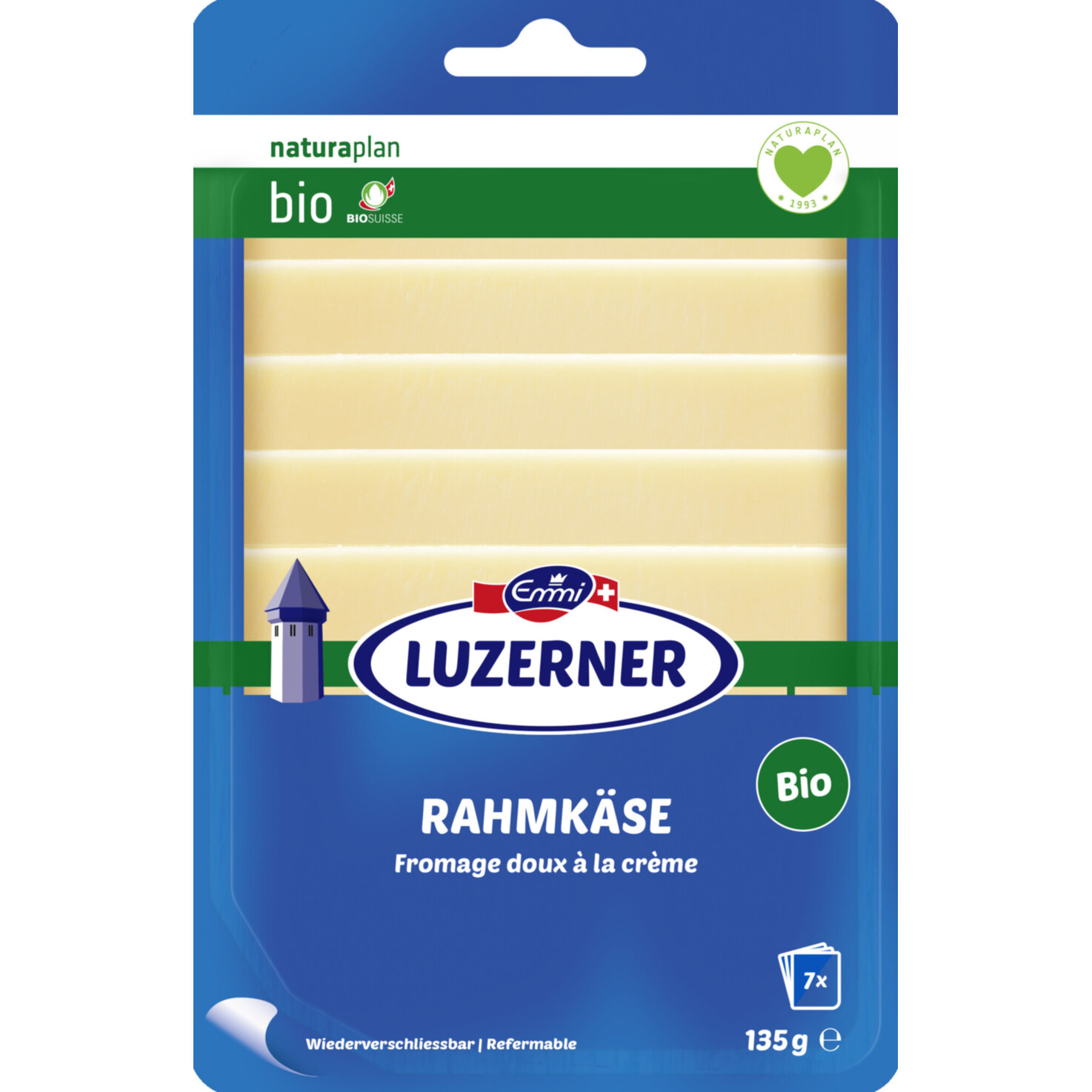 Emmi Luzerner Bio Rahmkäse Scheiben