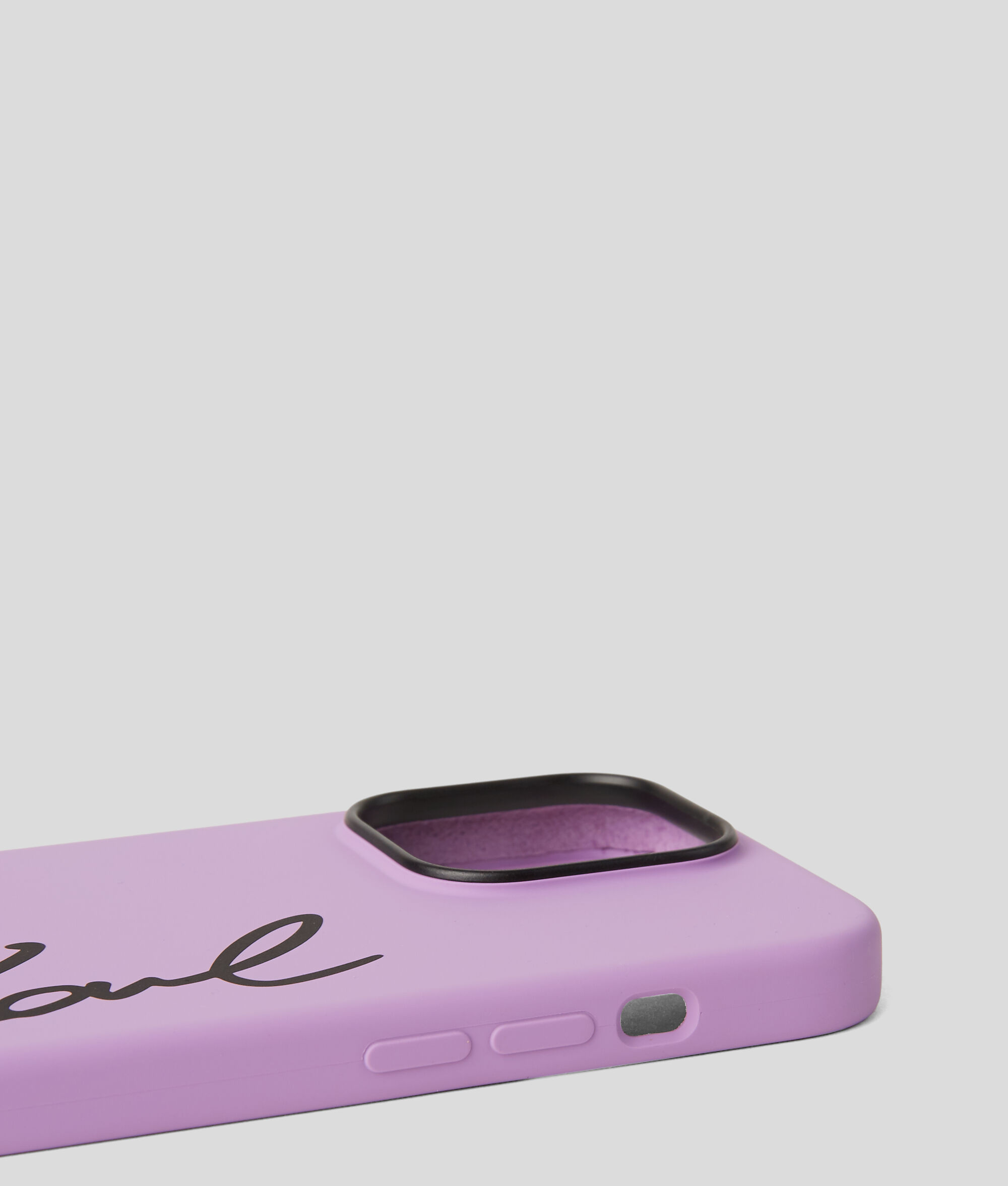 Coque logo Karl Signature pour iPhone 14 Pro