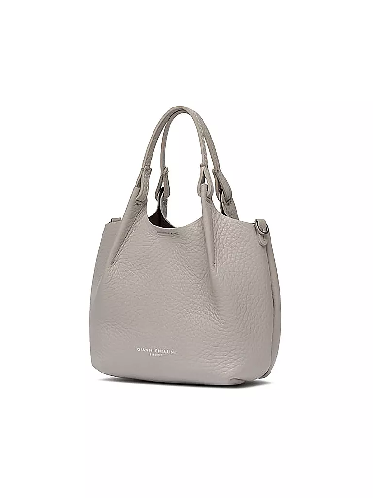 GIANNI CHIARINI Ledertasche - Hobo Bag DUA Small hellgrau