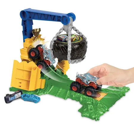 Hot Wheels Monster Trucks Arena Smashers: Rhinomite Chargin' Challenge