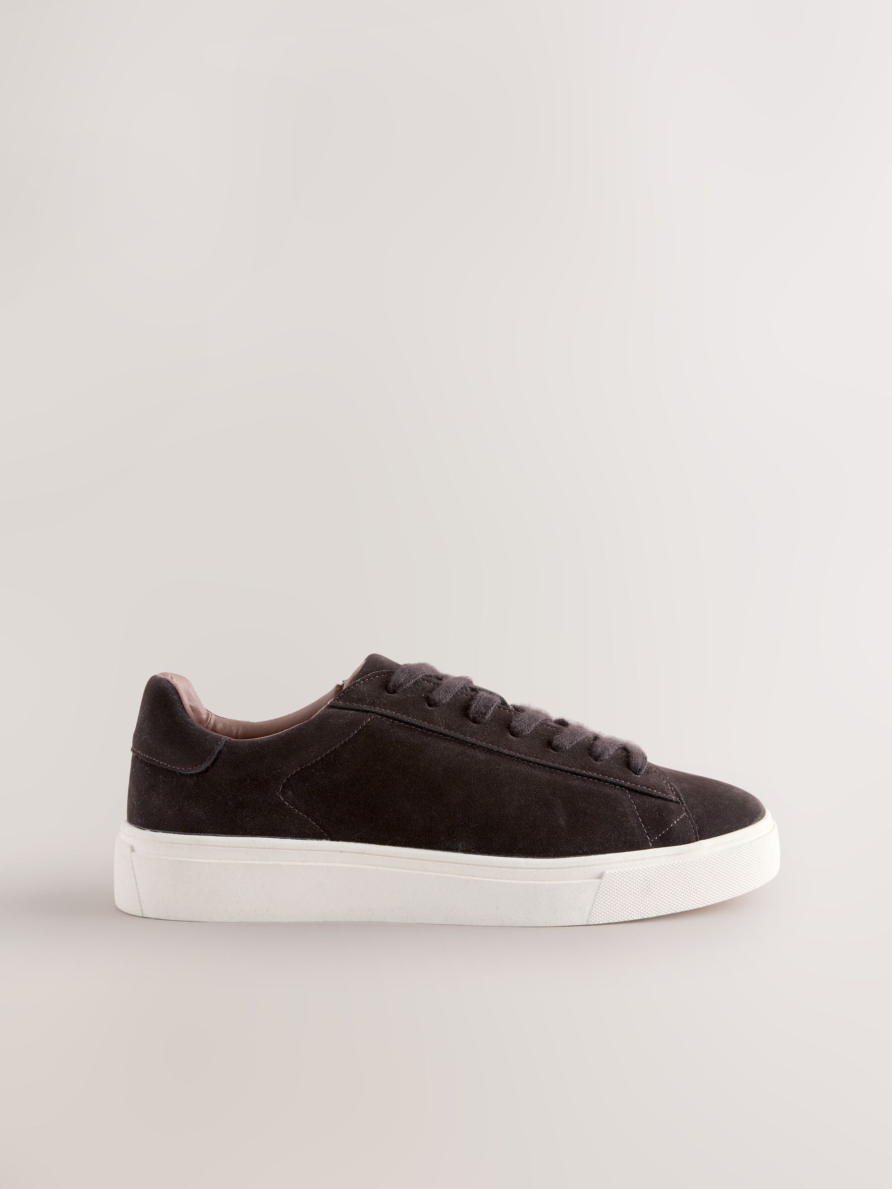 Bruin - Chic-casual lange sneakers
