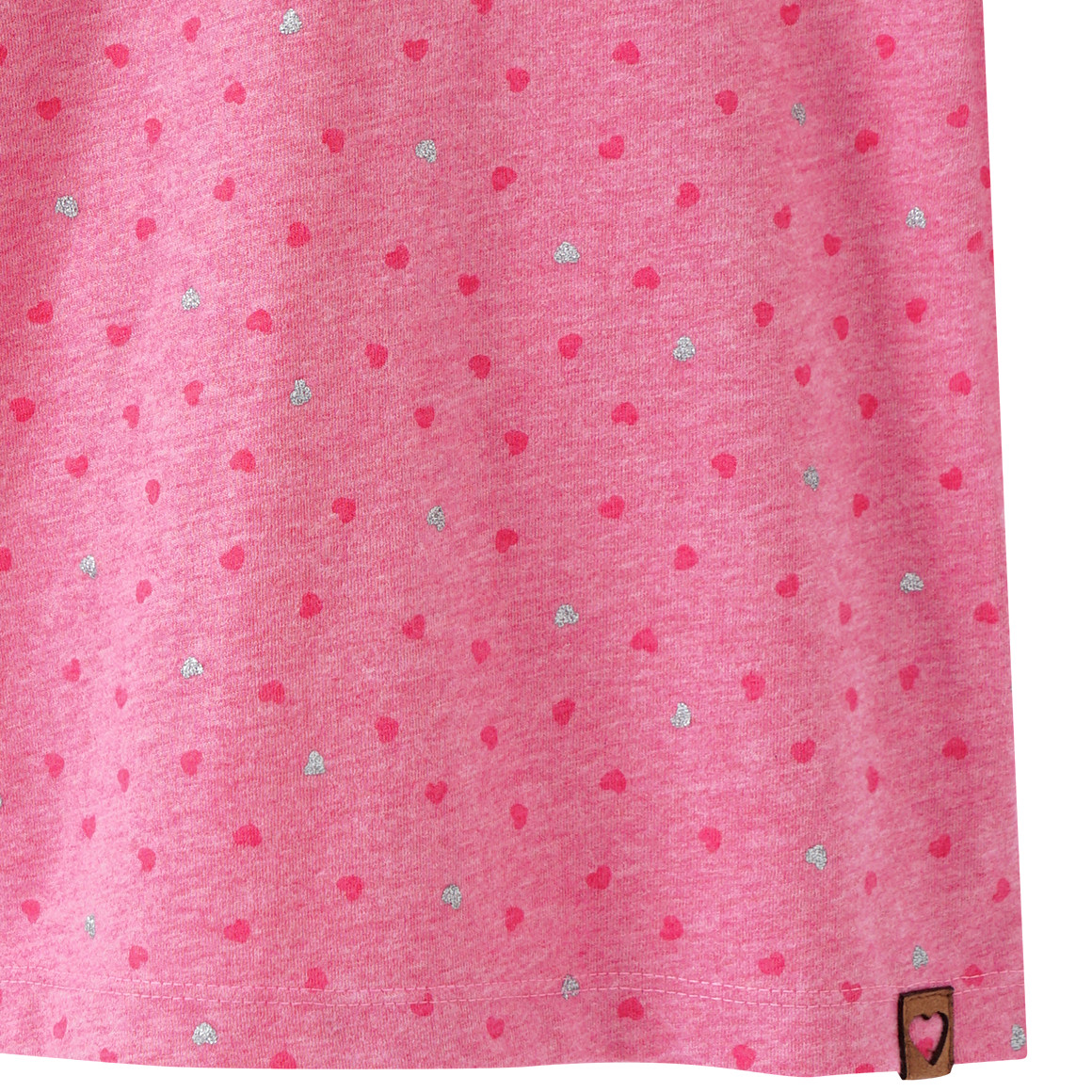 Topolino Mädchen T-Shirt mit Herzen pink