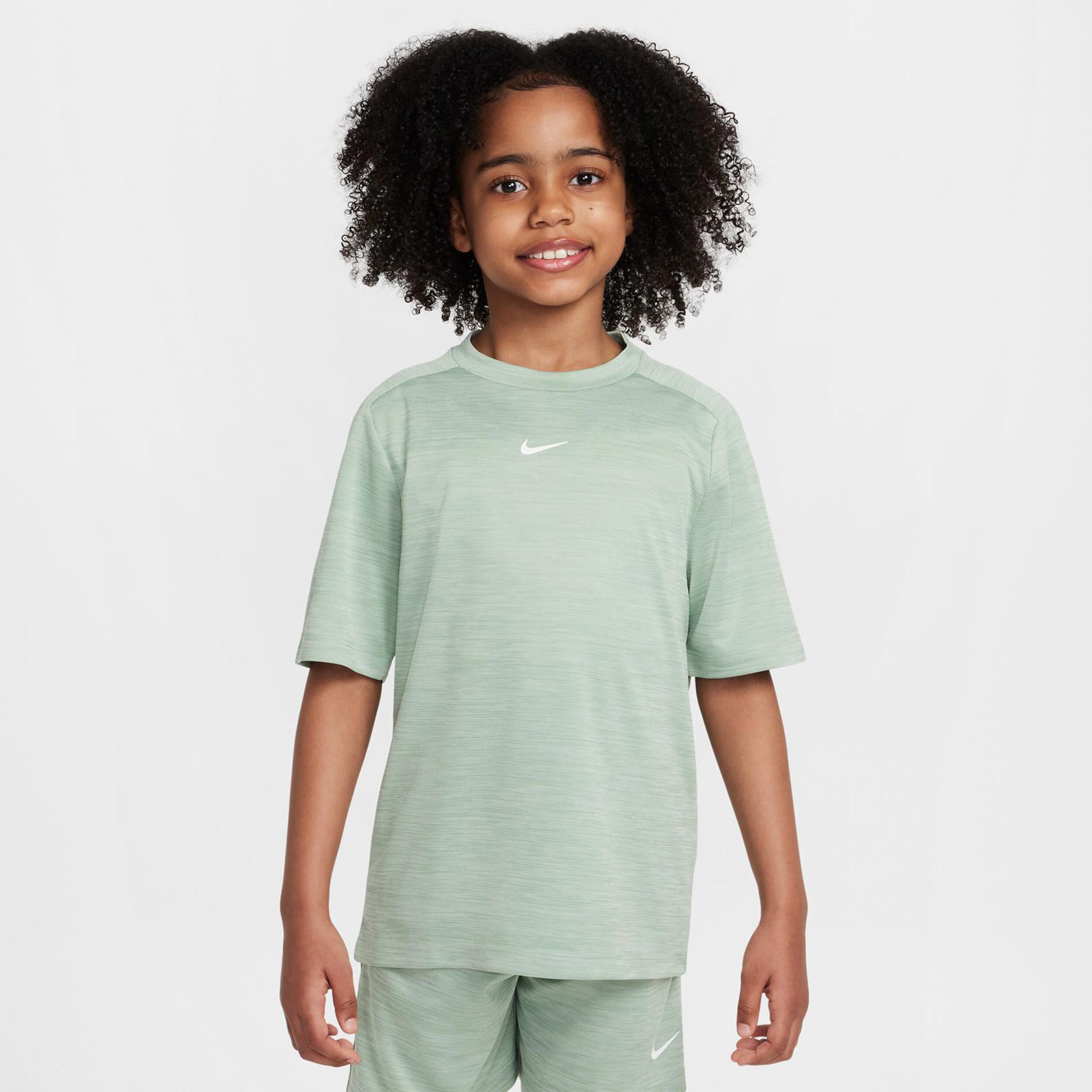 Nike Dri-FIT Multi Heather T-shirt Enfants - Vert
