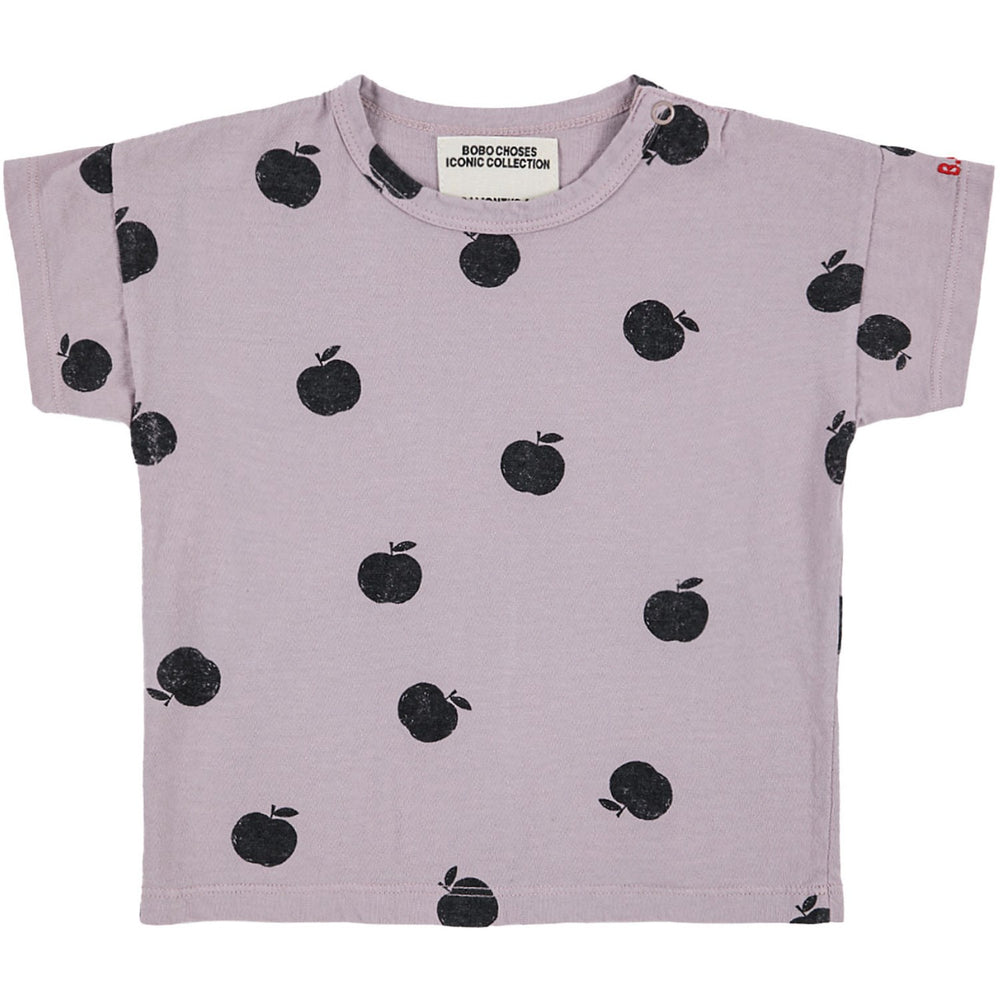 Køb Bobo Choses Lavender Poma All Over Short Sleeve T-Shirt