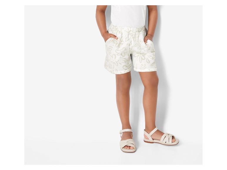 Mousseline korte kinderbroek