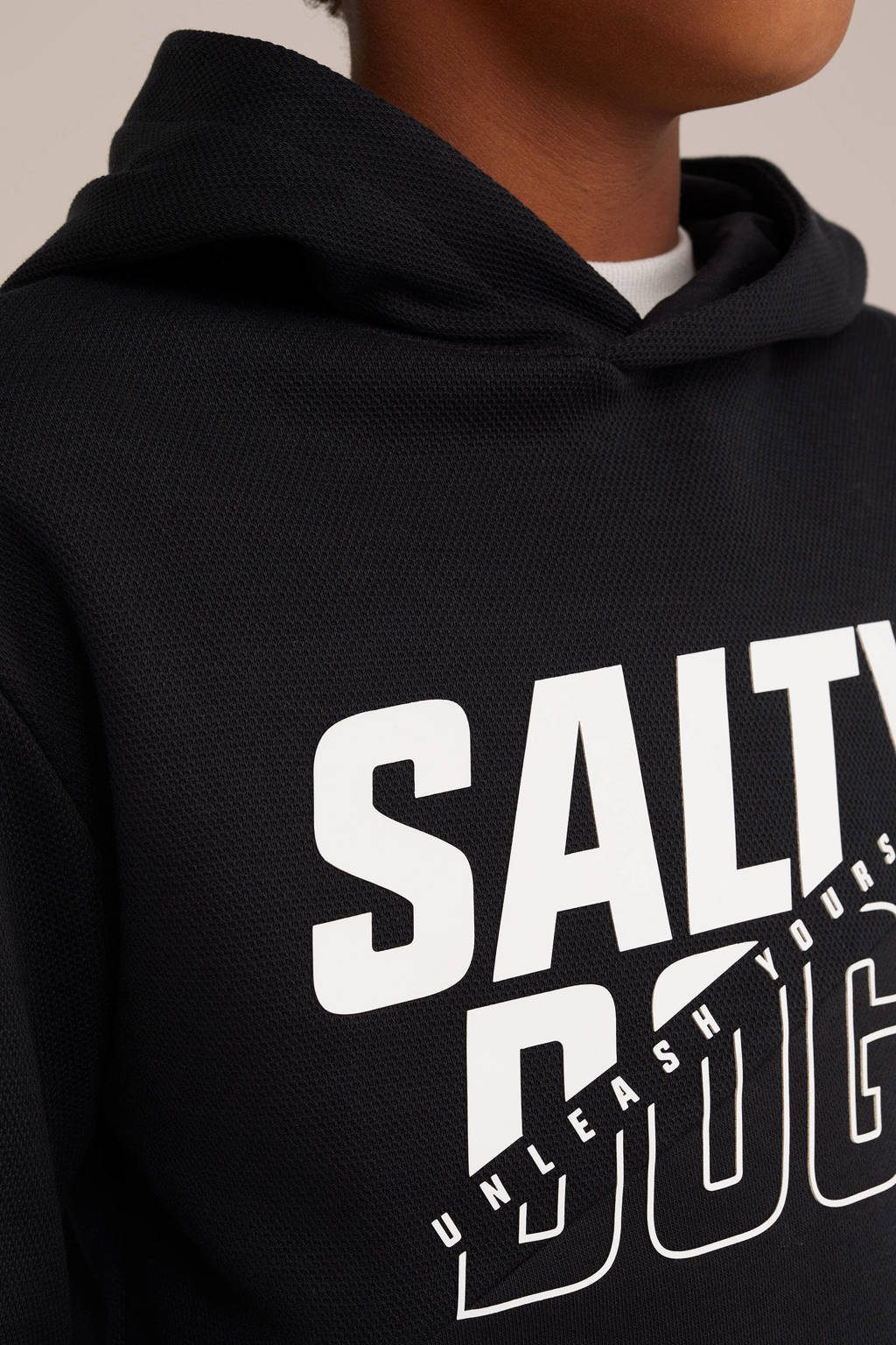 WE Fashion hoodie zwart