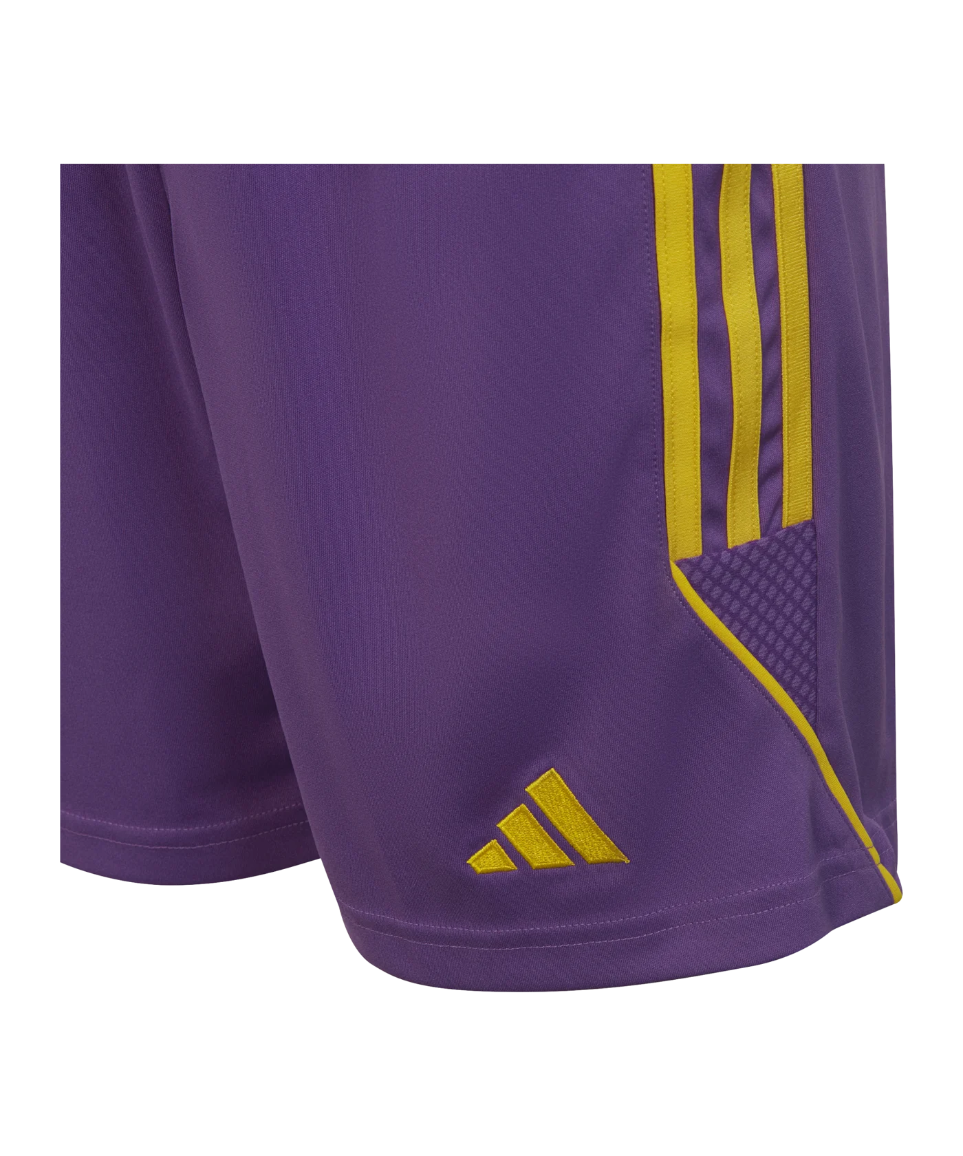 adidas Tiro 23 Short Kids Lila Gelb