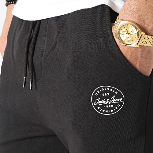 Short Jogging Shark Sweat Noir