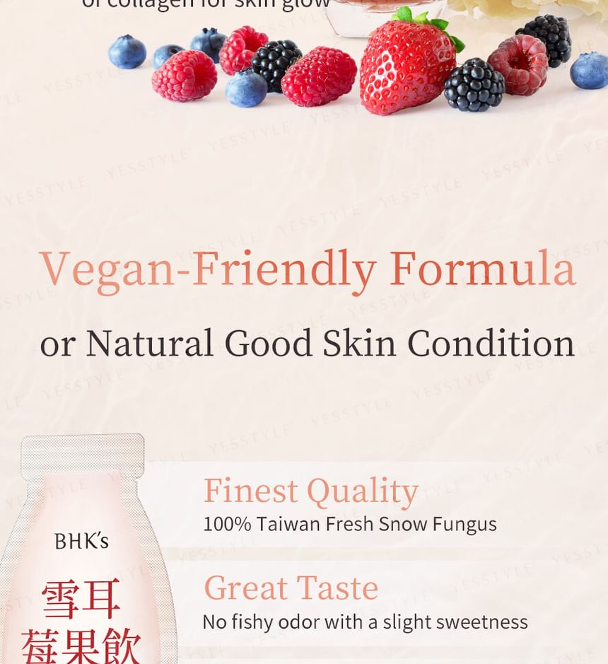 BHK's - Tremella Fuciformis & Berry Drink