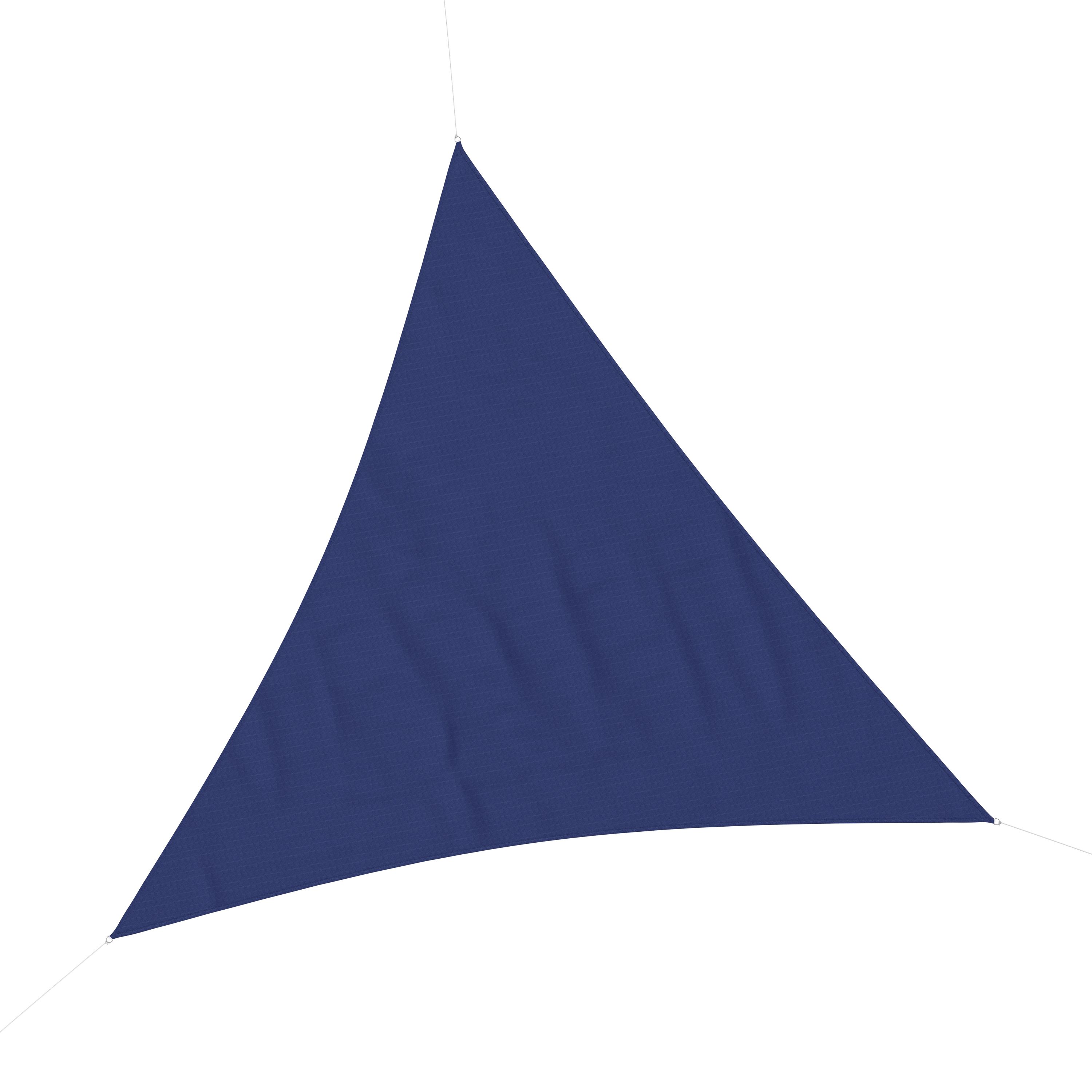 Sonnensegel Dreieck 3.6 x 3.6 x 3.6 m blau