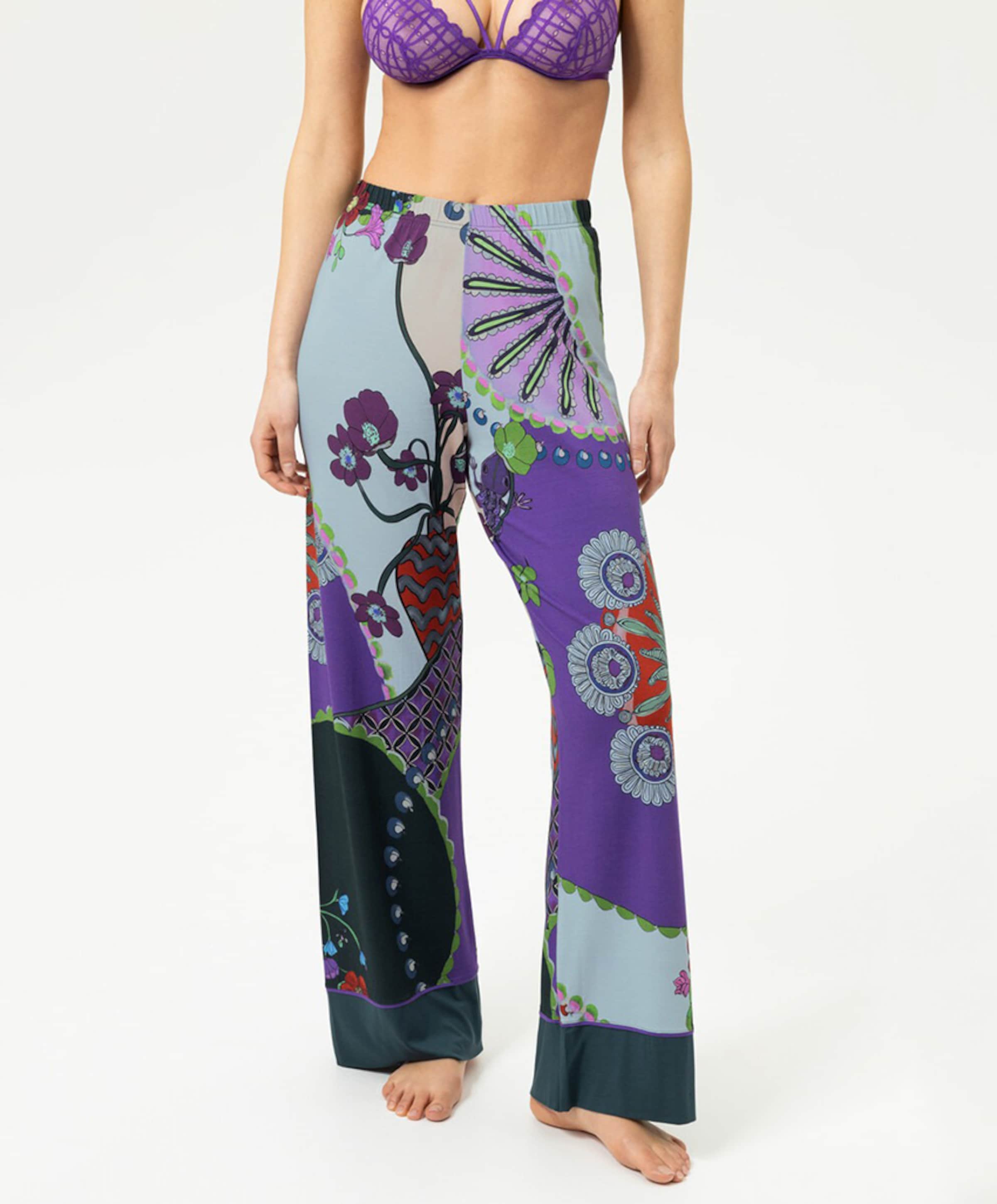 Mey Dames pyjamabroek multicolor
