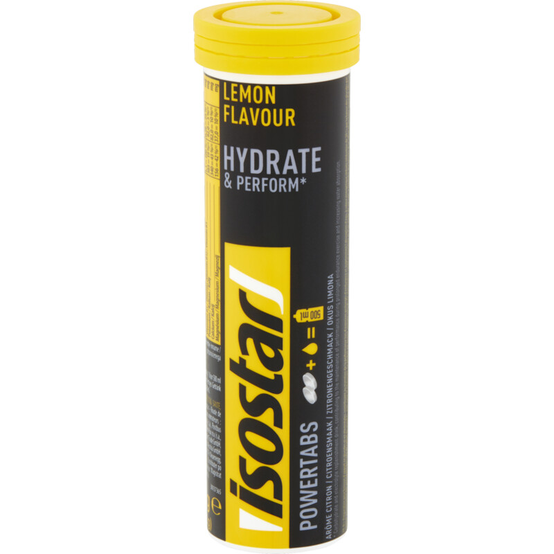Isostar Powertabs hydrate & perform lemon