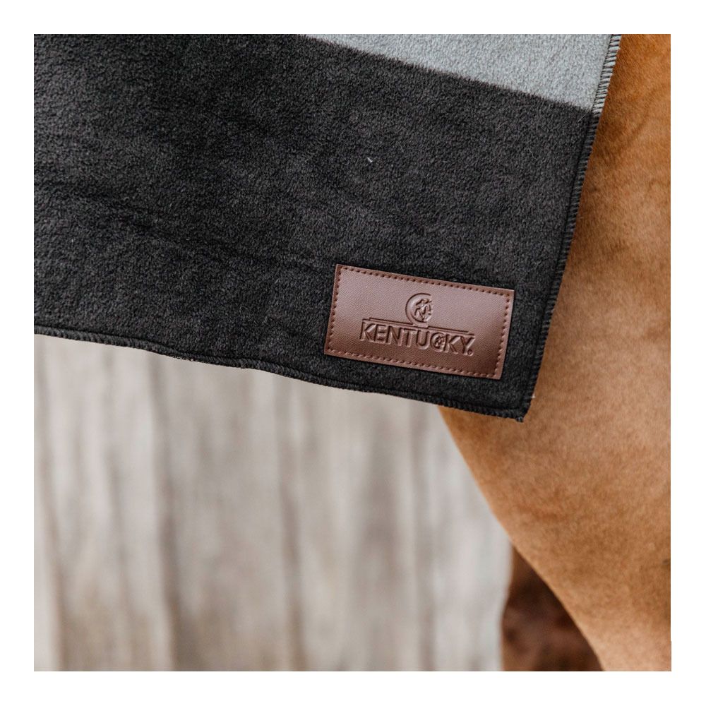 Kentucky HEAVY FLEECE 210X200 cm - Chemise séchante black/grey