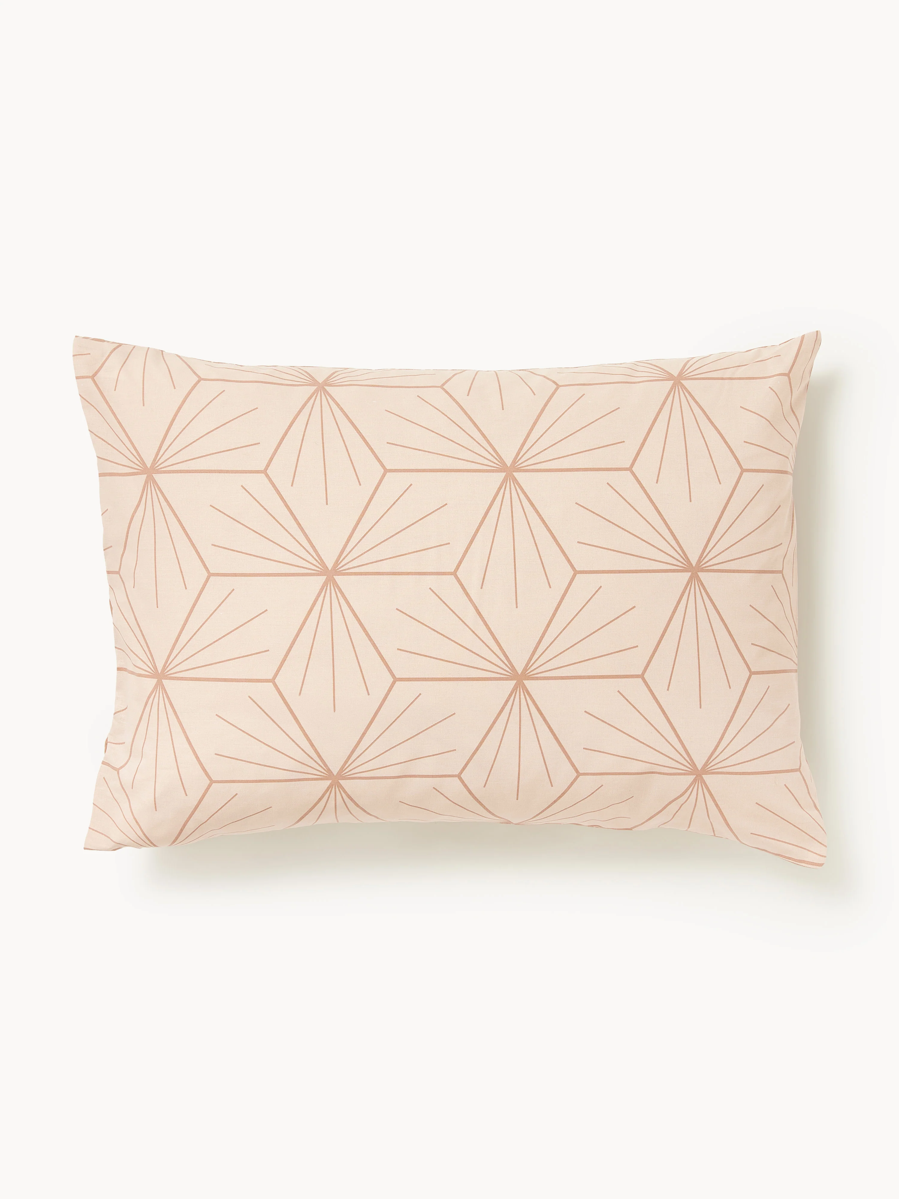 Dubbelzijdige kussenhoes Ilda met geometrische print