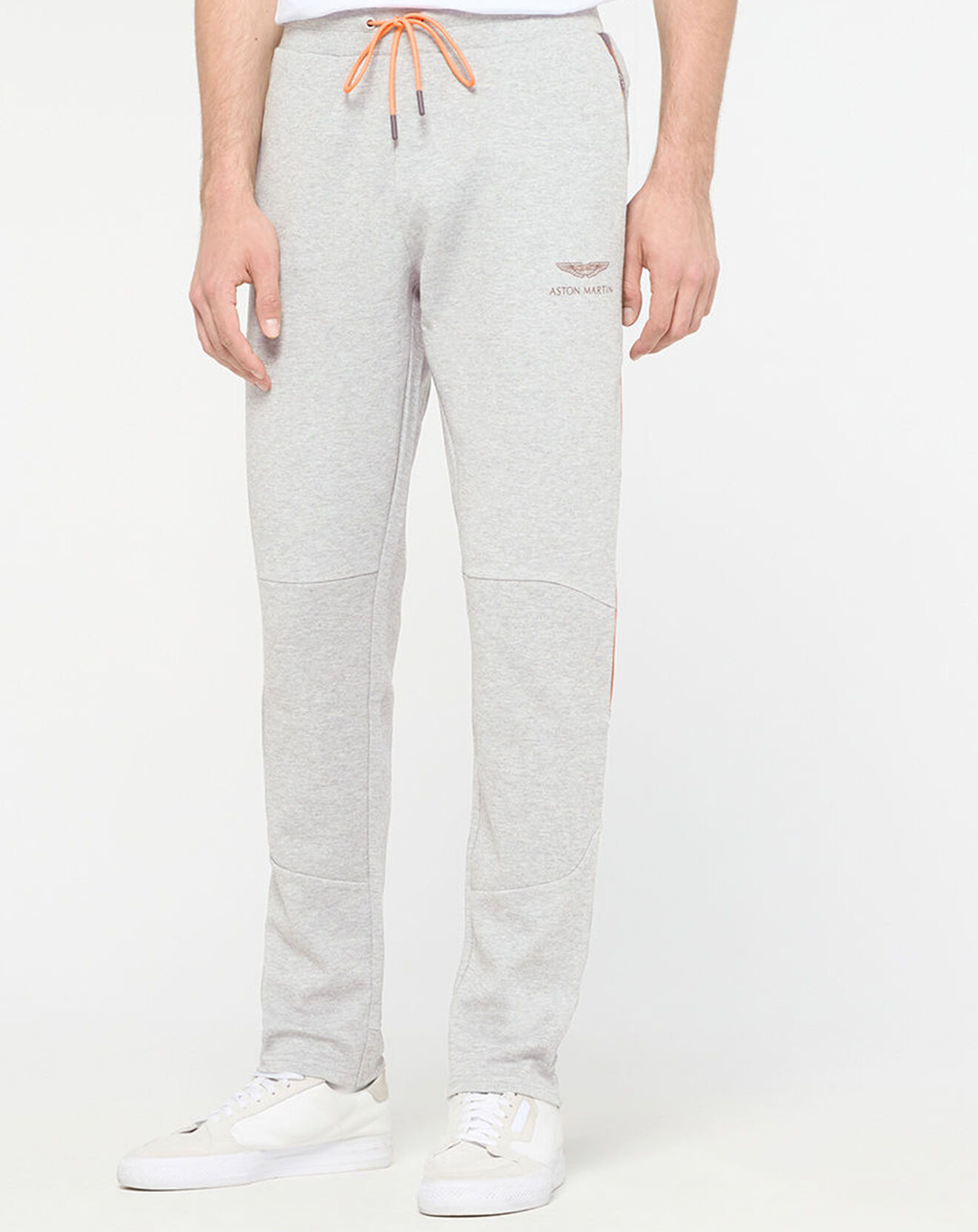 Hackett London Jogging Slim Fit Galon Aston Martin Racing gris chiné