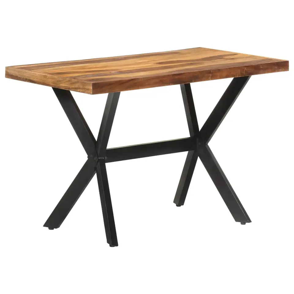vidaXL - Eettafel - Bruin - Hout - 120 x 60 x 75 cm